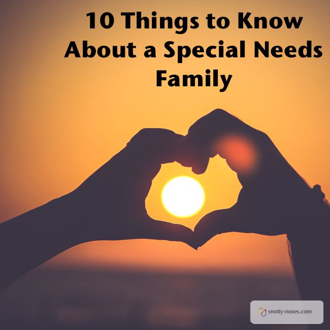 10 Things to Know About Being a Special Needs Parent