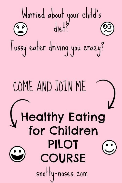 Healthy Eating for Children Pilot Course