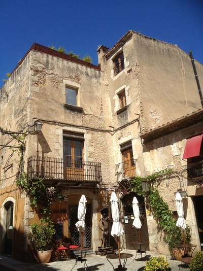 The cafe, Palafrugell, Costa brava