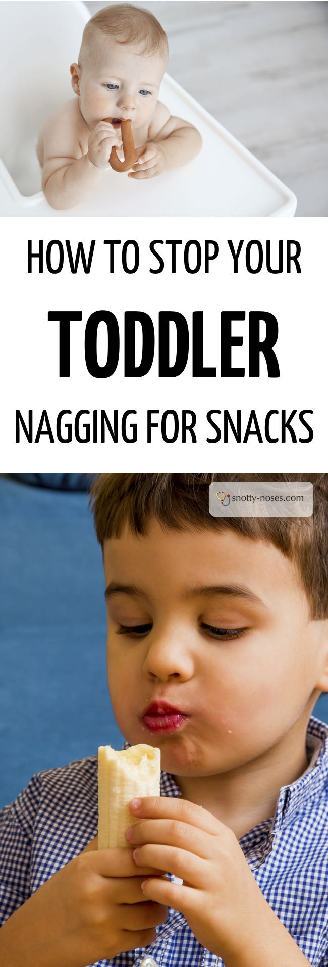 How to Stop Your Toddler or  Kids Nagging for Snacks. Kids nagging for snacks straight after dinner is so frustrating. Establish a healthy eating routine and you'll teach your kids to love healthy food and stop the nagging for snacks.
