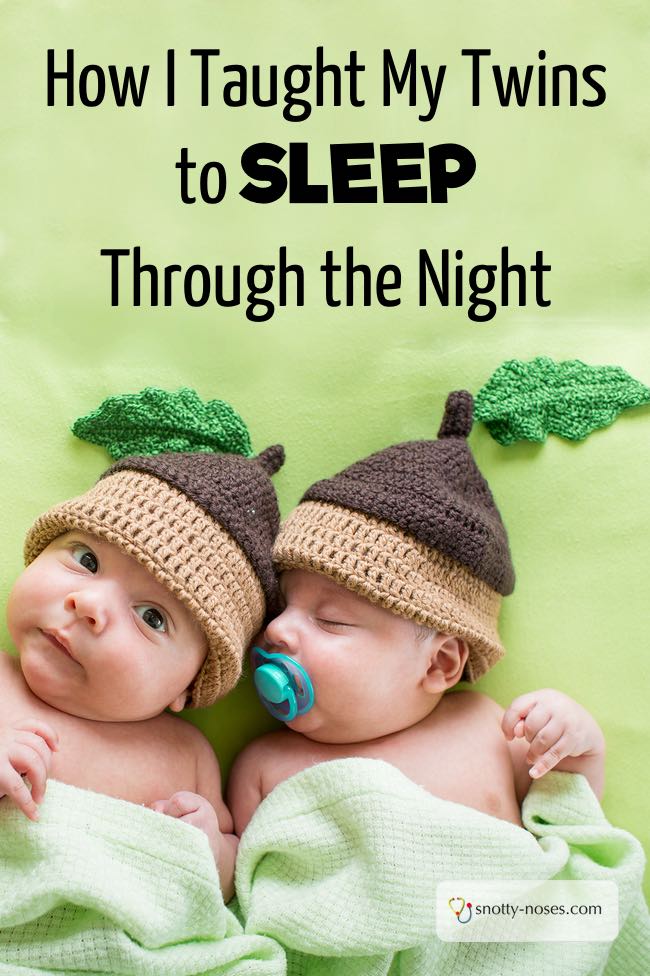 How I Taught My Twins to Sleep Through the Night