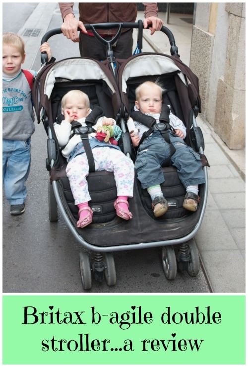 double buggy for newborn and 3 year old