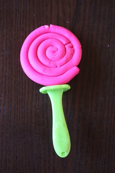 A playdoh lolly