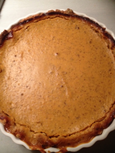 Pumpkin pie