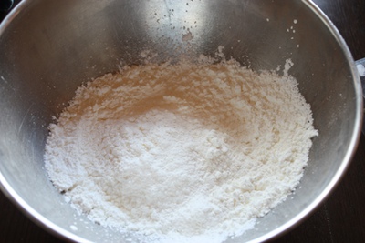 A bowel of corn flour