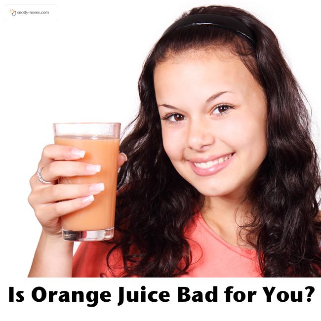 Is Orange Juice Bad for You? Water is the best drink for you and your children.
