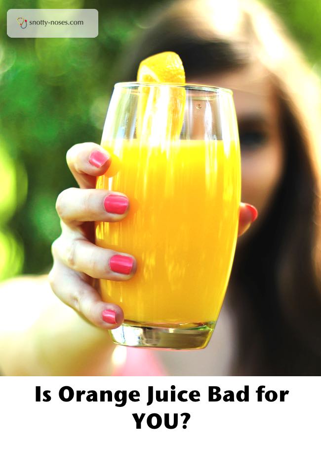 Is Orange Juice Bad for You? Water is the best drink for you and your children.