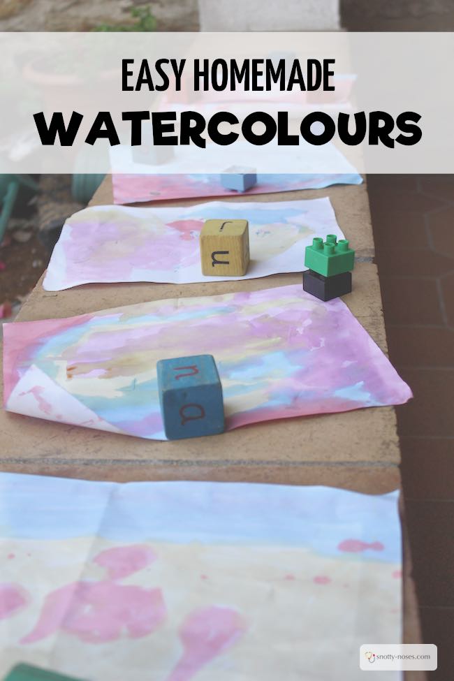 Recycle your old pens into water colours for hours of fun!