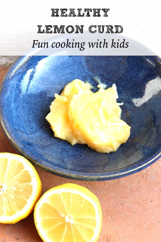 Easy and Healthy Lemon Curd. Cooking with Kids