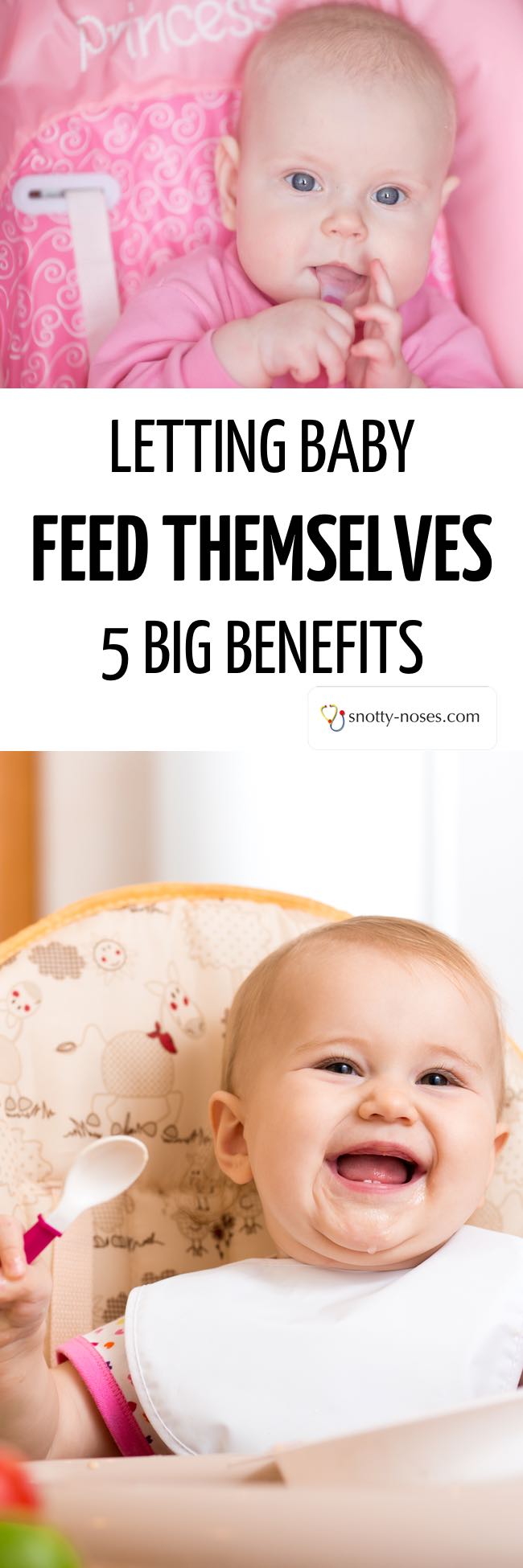 6 Big Benefits of Letting Your Baby Feed Themselves