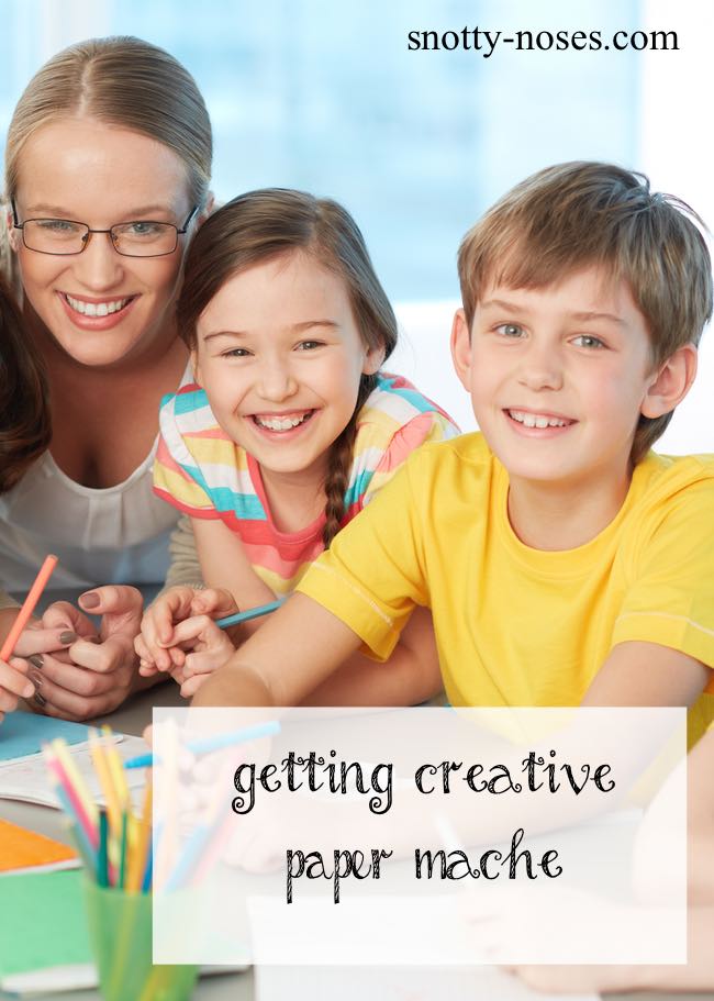 How to Make Paper Mache, a really fun and easy activity that nurtures your kid's creativity.