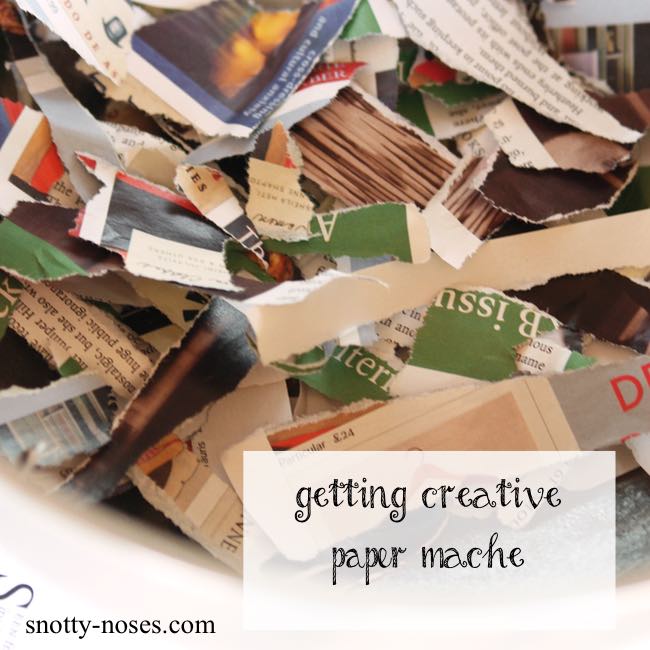 How to Make Paper Mache, a really fun and easy activity that nurtures your kid's creativity.