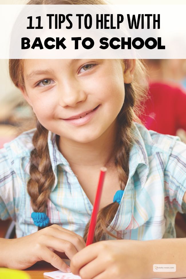 11 Tips to Help Your Child Back to School. Going back to school can be really daunting, but here are some great tips to make the transition smoother..