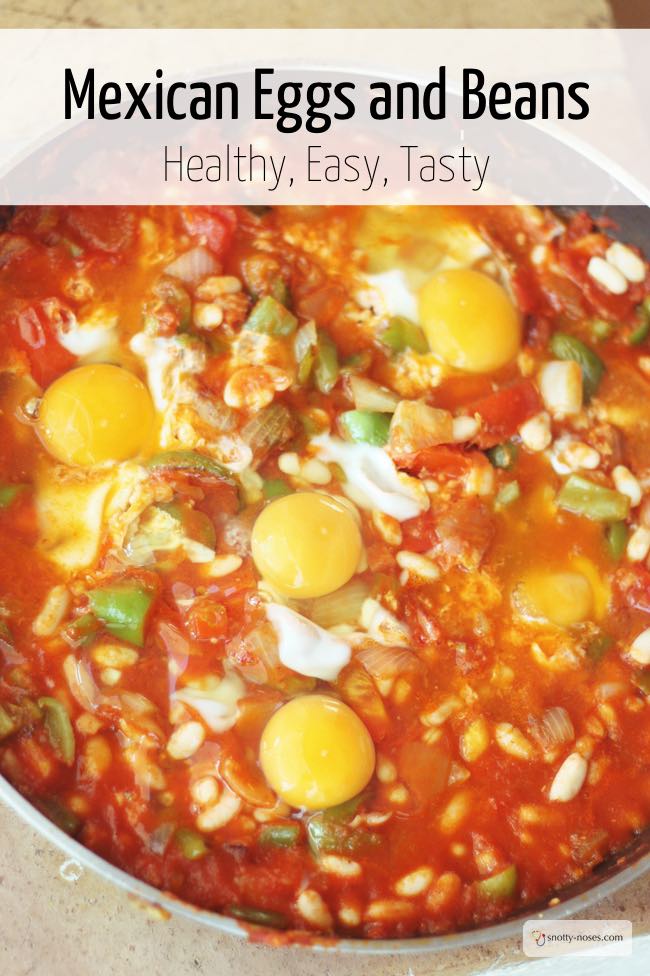 Huevos Rancheros Recipe. A really healthy egg breakfast that your kids will love.