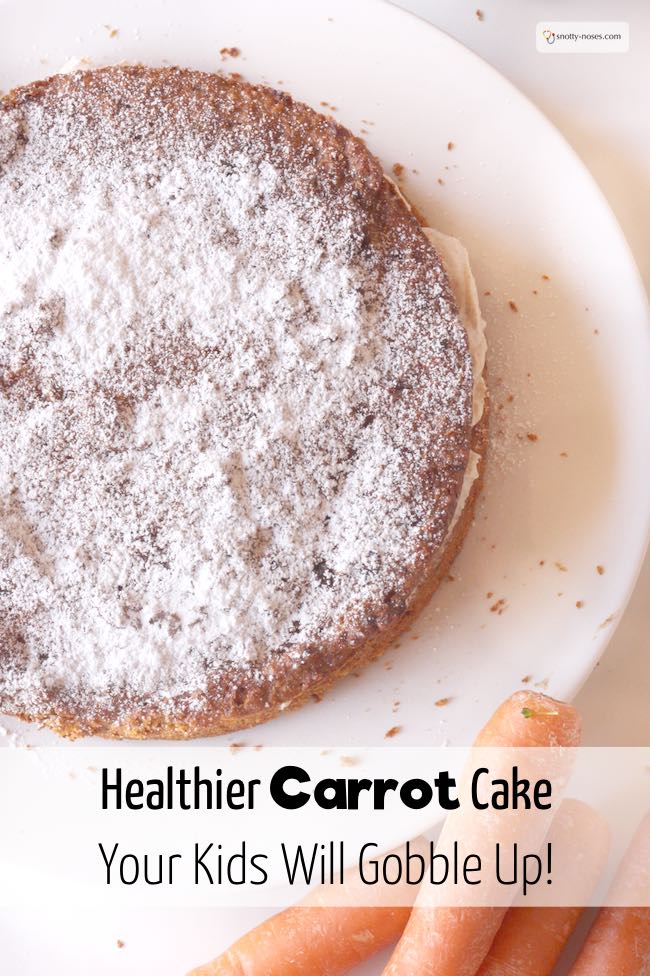 Carrot Cake Recipe. An easy and healthy cake recipe for a tasty healthy snack.