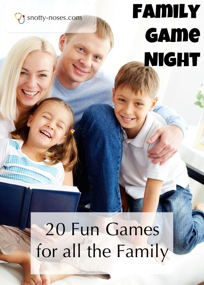 Family Game Night. 20 Awesome Games that you can Play with your Family. A great way to connect and create memories.