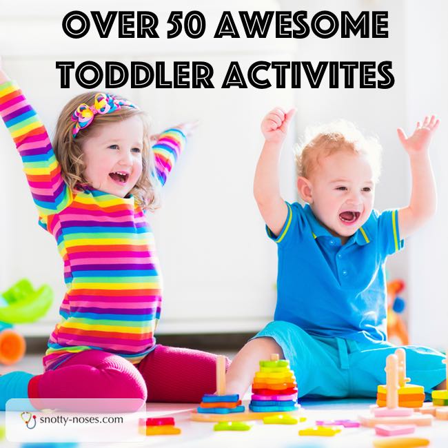 50 Awesome Toddler Games. Have fun and connect with your toddler with these great games and activities.