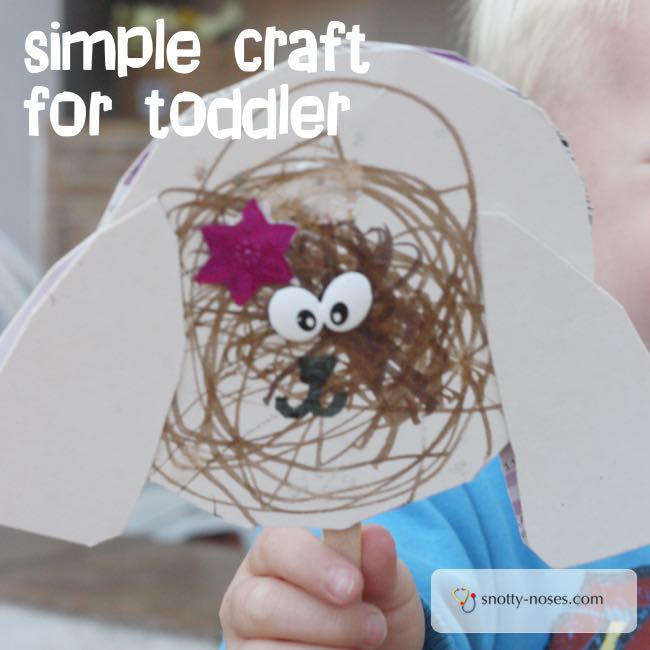 Easy Craft that your Toddler will love