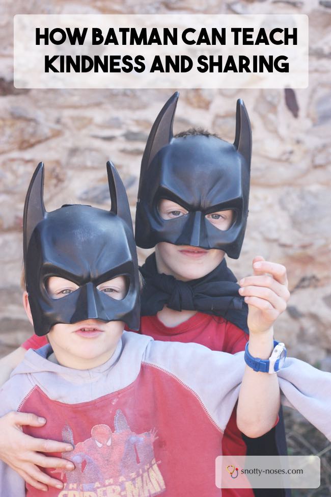 How Batman can Teach Kindness and Sharing