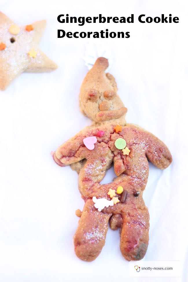 Gingerbread Cookie Christmas Tree Decorations That your Kids Will Eat before they get to the tree.