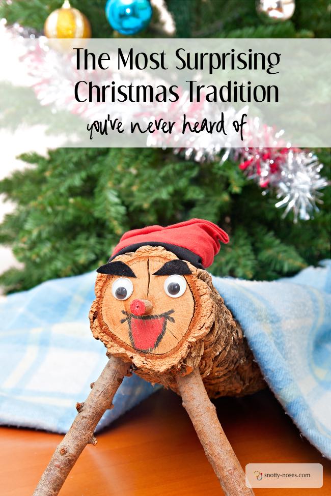 The Most Surprising Christmas Tradition You've Never Heard Of. The Christmas Log does what?