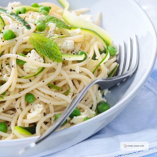 Healthy Spaghetti Carbonara that your kids will love. This is such a quick and easy recipe, with extra vegetables to make the most awesome healthy version of spaghetti carbonara.