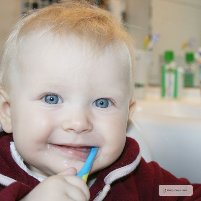 Baby hates hot sale brushing teeth