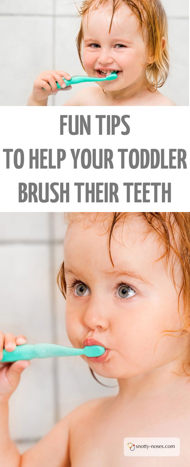 Fun Tips to Help you Brush Your Toddler's Teeth. Brushing your toddler's teeth can be so frustrating, here are 10 great tips to help. I love the last one! #toddler #parenting