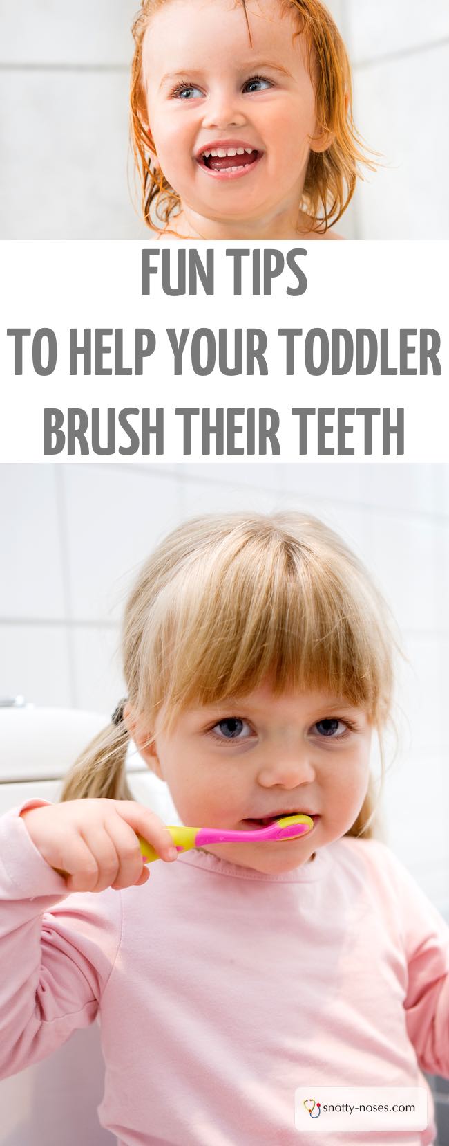 Fun Tips to Help you Brush Your Toddler's Teeth. Brushing your toddler's teeth can be so frustrating, here are 10 great tips to help. I love the last one! #toddler #parenting