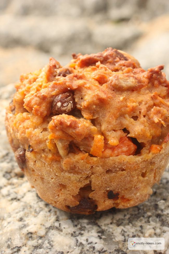 Healthy Carrot Cake Muffins. So Easy Your 8 Year Old Can Make Them!