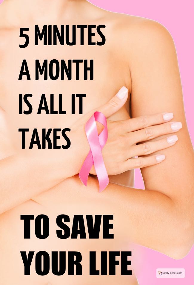How to Save Your Life in 5 Minutes a Month. Be Breast Cancer Aware