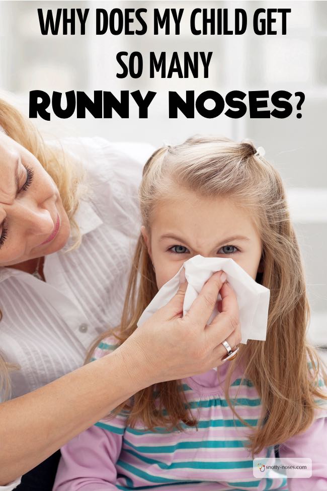 Why do Children always have runny noses? By a pediatrician