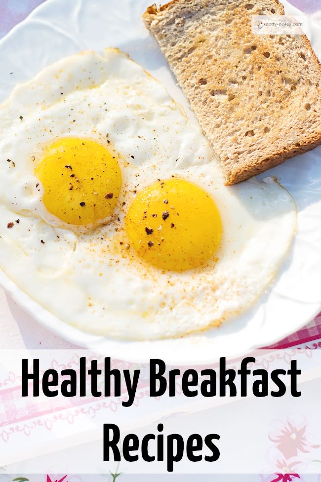 Some great ideas for a healthy breakfast.